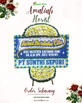 Papan Bunga Duka di Teupah Tengah